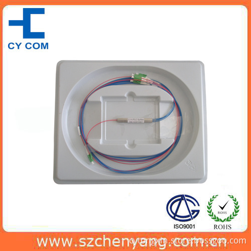 Fiber Optic Splitter (PLC, 1X4, ABS Packaging, SC/UPC)